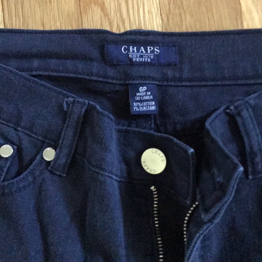 Chaps Capris - Picture 2 of 4